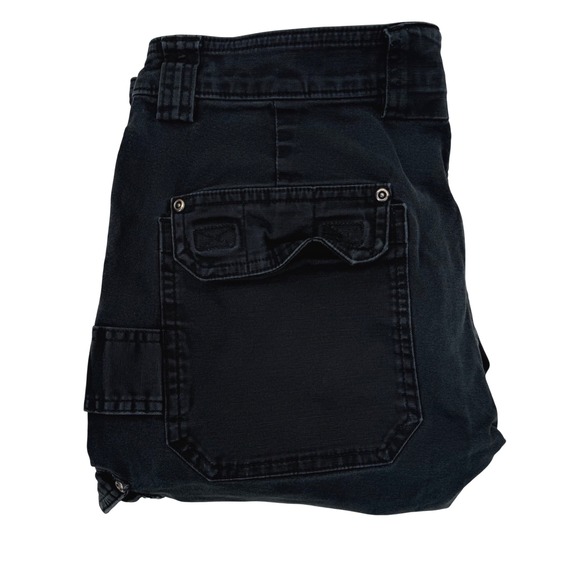 Duluth Trading Flex Fire Hose Cargo Pants Mens 36x34 Black Utility Workwear - Picture 1 of 7